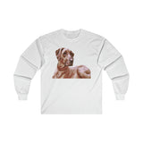 Rhodesian Ridgeback 'Thor' Unisex Cotton Long Sleeve Tee