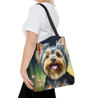 Yorkie #3 Tote Bag - Petite yet Powerful