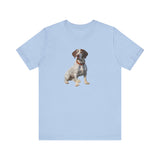 Braque du Bourbonnai Unisex Jersey Short Sleeve Tee