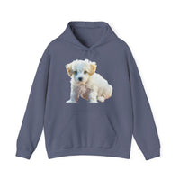 Bichon Frise Unisex 50/50 Hoodie