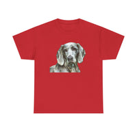 Weimaraner 'Greyson' Unisex Heavy Cotton Tee