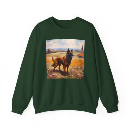 Belgian Tervuren Unisex 50-50 Crewneck Sweatshirt