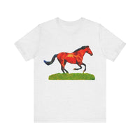 Horse 'Old Red' Unisex Jersey Short Sleeve Tee