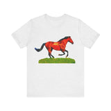 Horse 'Old Red' Unisex Jersey Short Sleeve Tee