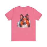 Rough Coated Collie Love Unisex Tee