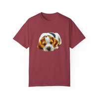 English Foxhound Unisex Relaxed Fit Garment-Dyed T-shirt