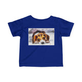 Beagle '#1' - Adorable Infant Fine Jersey Tee