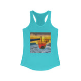 Happy Hour on Sifnos (Greece) Women's Racerback Tank