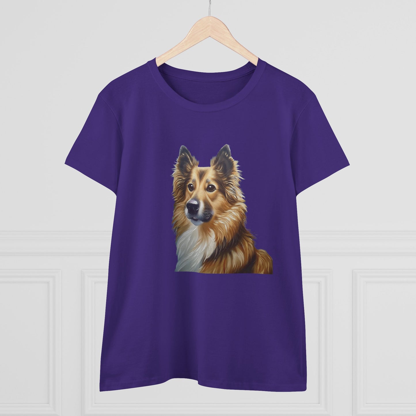 Icelandic Sheepdog Women's Midweight Cotton Tee