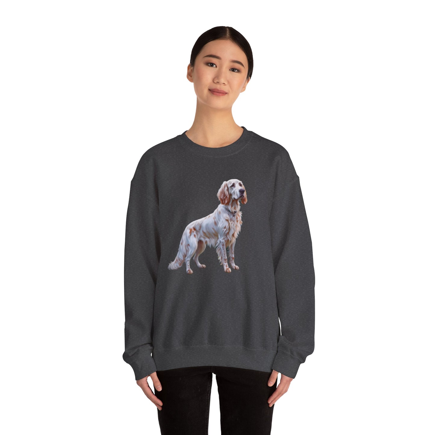 English Setter #2 - Unisex 50/50 Crewneck Sweatshirt