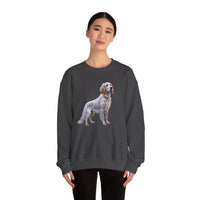 English Setter #2 - Unisex 50/50 Crewneck Sweatshirt