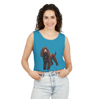 Irish Water Spaniel Unisex Relaxed Fit Garment-Dyed Tank Top