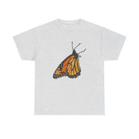 Monarch Butterfly 'Ann Butterfly' Unisex Heavy Cotton Tee