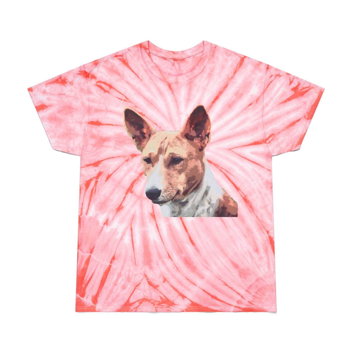 Basenji Unisex Cotton Tie-Dye Tee, Cyclone