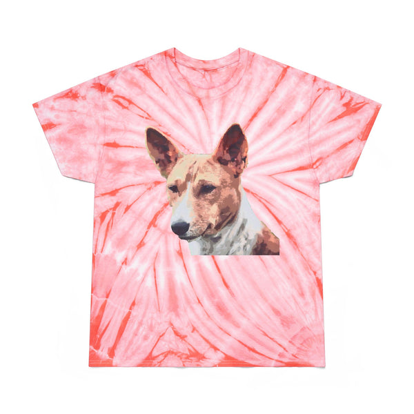 Basenji Unisex Cotton Tie-Dye Tee, Cyclone