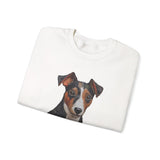 Teddy Roosevelt Terrier Unisex 50/50 Crewneck Sweatshirt