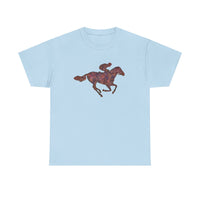 Elegant Race Horse Unisex Heavy Cotton Tee