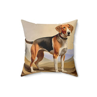 Harrier #2 - Spun Polyester Throw Pillow