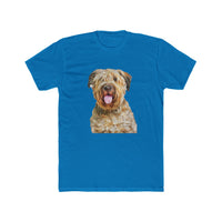 Bouvier des Flandres Men's Fitted Cotton Crew Tee