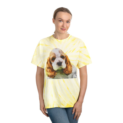 Cocker Spaniel 'Hogan' Classic Tie-Dye Tee, Cyclone