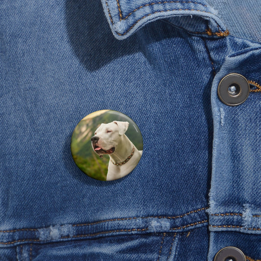 Dogo Argentino Pinback Buttons