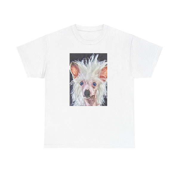 Chinese Crested Unisex Heavy Cotton Tee