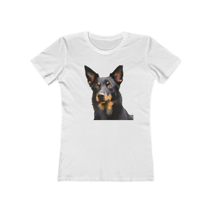Australian Kelpie Women's Slim Fitted Tee