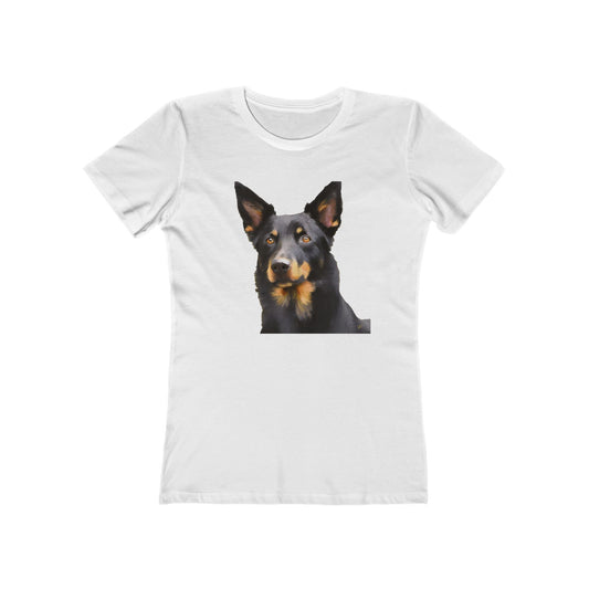 Australian Kelpie Women's Slim Fitted Ringspun Cotton Tee