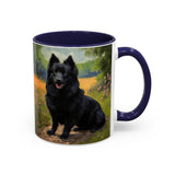 Schipperke  Accent Coffee Mug - 2 sizes  -  Perfect Gift for Dog Lovers