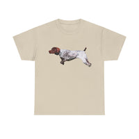 German Short Hair Pointer 'On Point' Unisex Heavy Cotton Tee