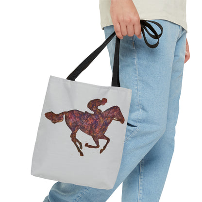 Race Horse Tote Bag