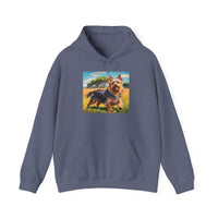 Australian Terrier -- Unisex 50/50 Hooded Sweatshirt