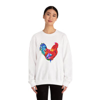 Rooster 'Craw' Unisex 50/50 Crewneck Sweatshirt