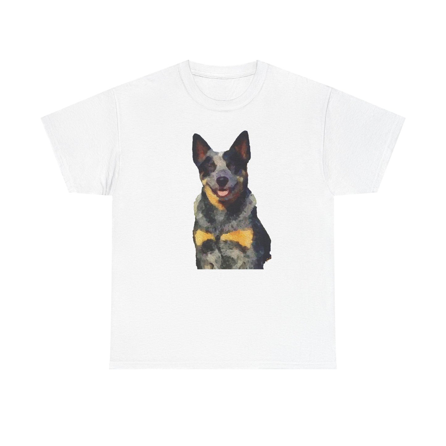 Baily: The Timeless Blue Heeler Unisex Heavy Cotton Tee