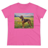 Plott Hound Women's Midweight Cotton Tee