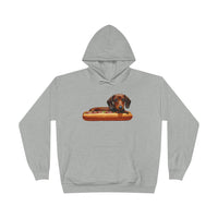 Dachshund 'Weiner Dog'  --  Unisex Fleece Lined Pullover Hoodie Sweatshirt