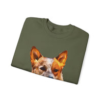 Red Heeler - Australian Cattle Dog - Unisex 50/50 Crewneck Sweatshirt