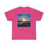 Sifnos (Greece) Sunset #2 - Unisex Heavy Cotton Tee