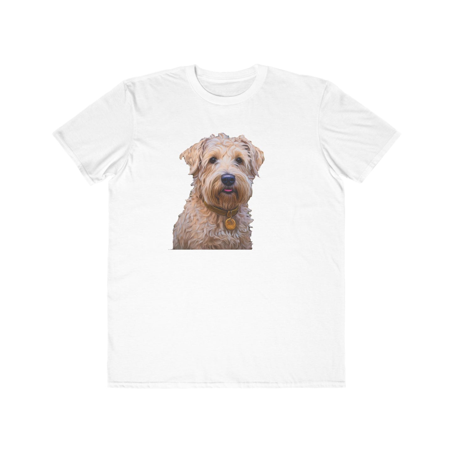 Soft Coated Wheaten Terrier - Men's Lightweight Fashion Tee