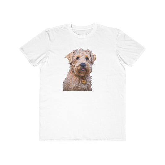 Soft Coated Wheaten Terrier - Men's Lightweight Fashion Tee