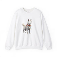 Yakutian Laika - Unisex 50/50  Crewneck Sweatshirt