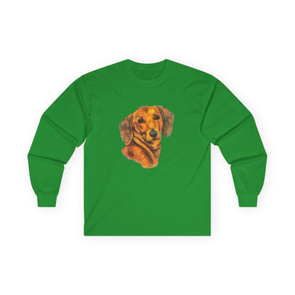 Dachshund Doxie Delight Unisex Long Sleeve Tee