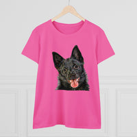 Schipperke Women's Midweight Cotton Tee