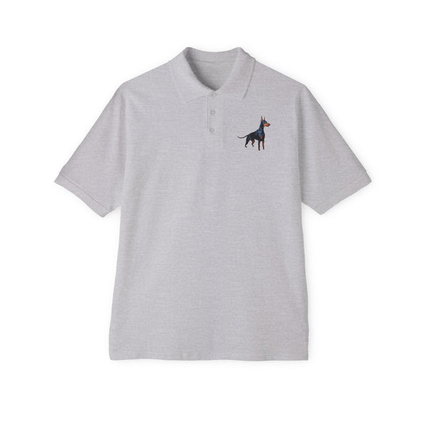 Doberman Pinscher #1  --  Men's Piqué Polo Shirt