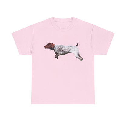 On Point German Short Hair Pointer Unisex Heavy Cotton Tee