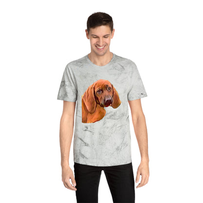 Redbone Coonhound Unisex Cotton Color Blast T-Shirt