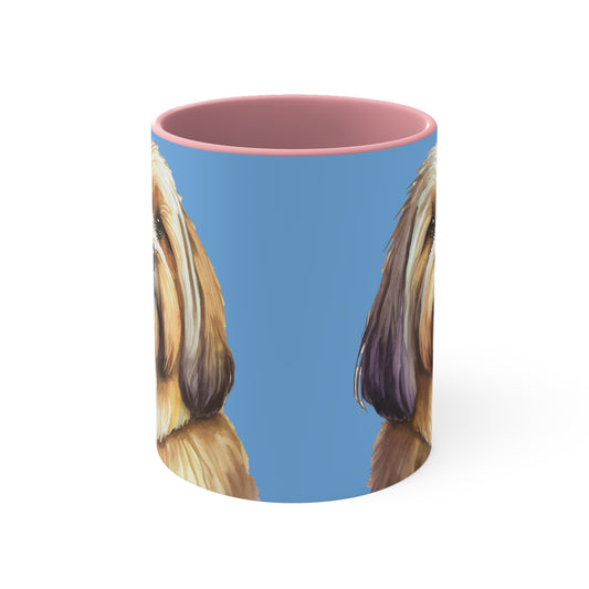 Lhasa Apso Accent Coffee Mug, 11oz