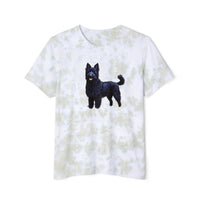 Croatian Sheepdog Unisex Fashion Tie-Dyed T-Shirt