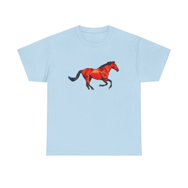 Horse 'Old Red' Unisex Heavy Cotton Tee