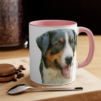 Appenzeller Sennenhund  - Accent - Ceramic Coffee Mug, 11oz
